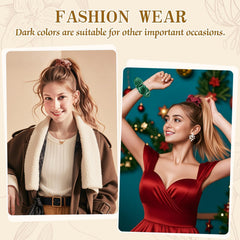 OCATO scrunchie worn on wrist as accessory and convenient storage benefit