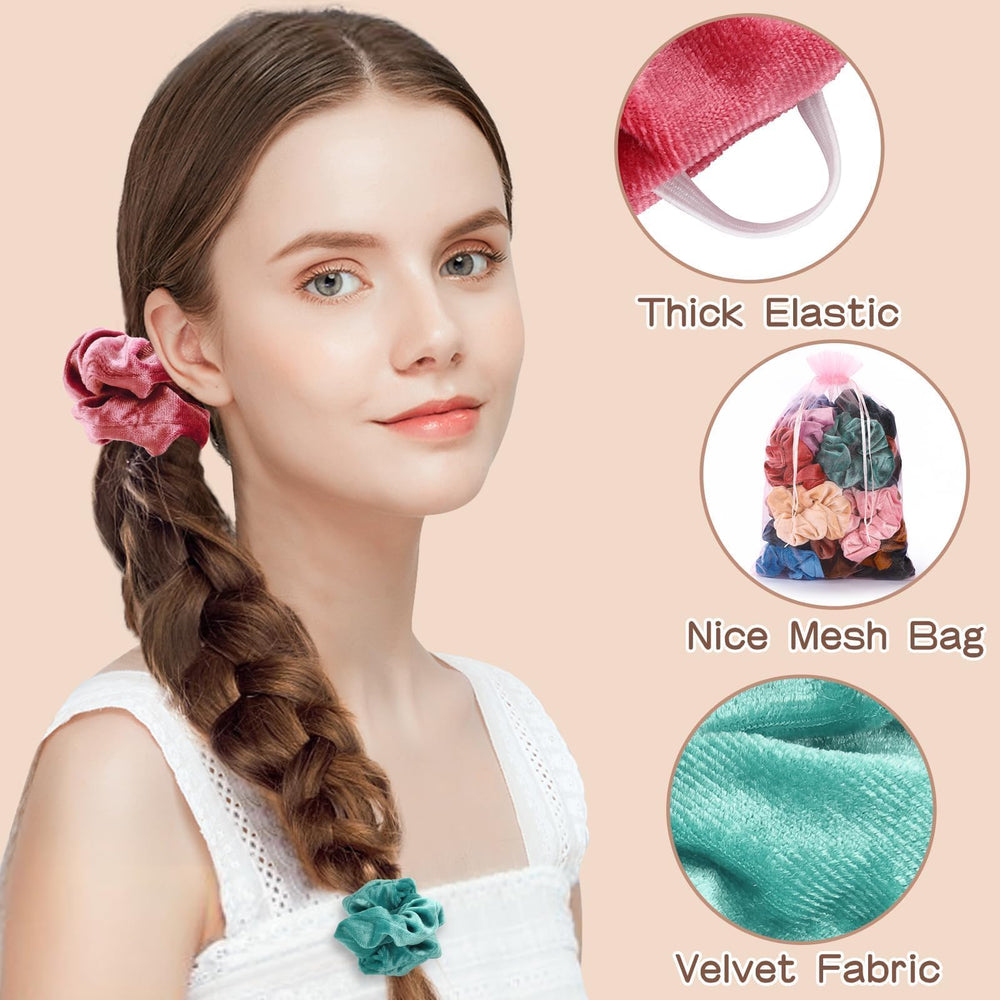 OCATO scrunchie worn on wrist for quick access and fashion benefit