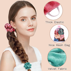 OCATO scrunchie worn on wrist for quick access and fashion benefit