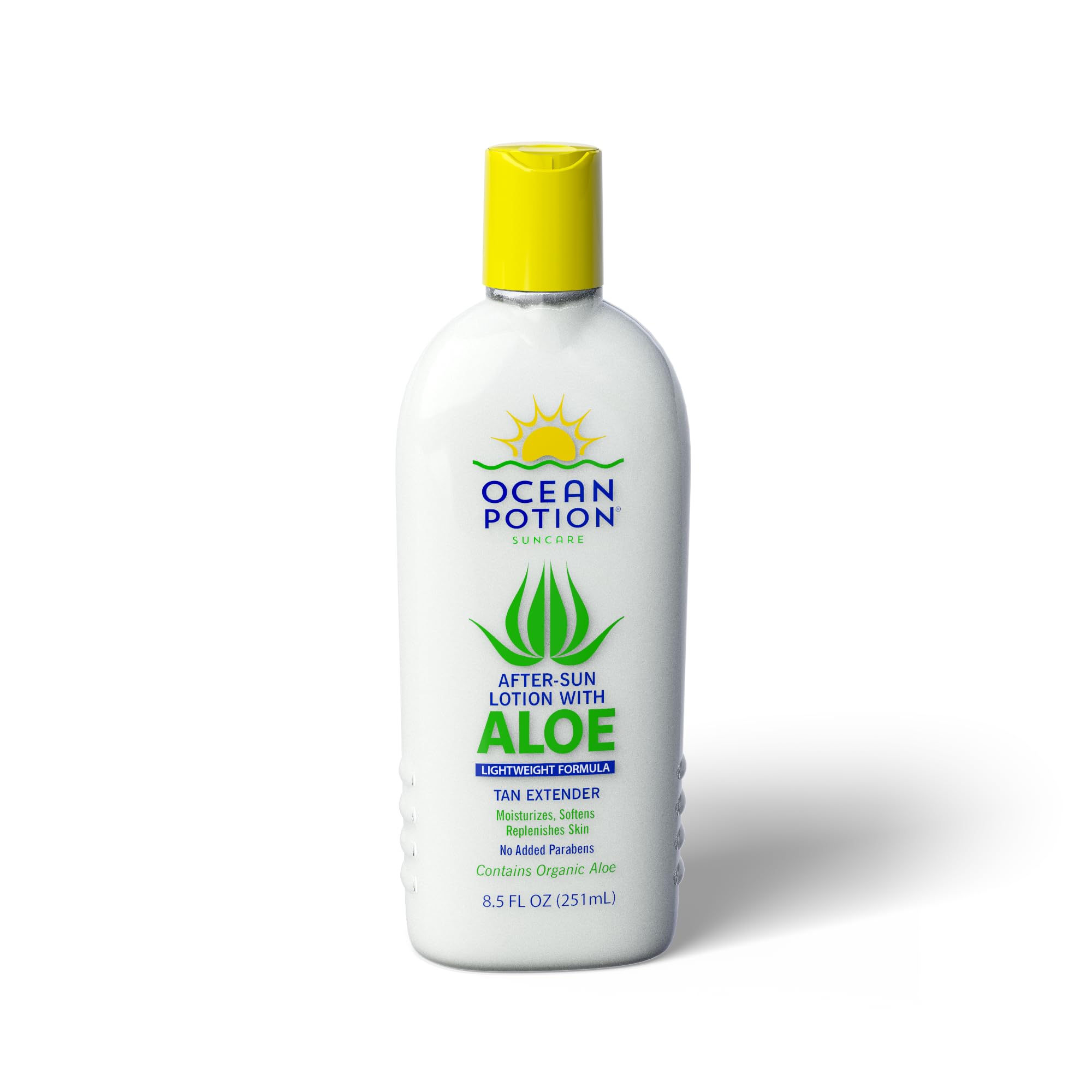 Ocean Potion front bottle showing label and 8.5 oz size benefit