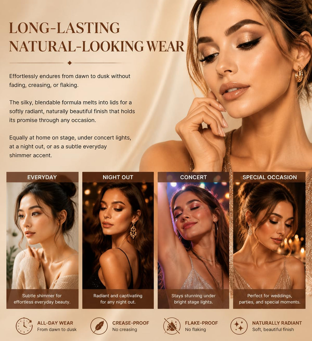 Océane applied daytime makeup look highlighting natural brightness