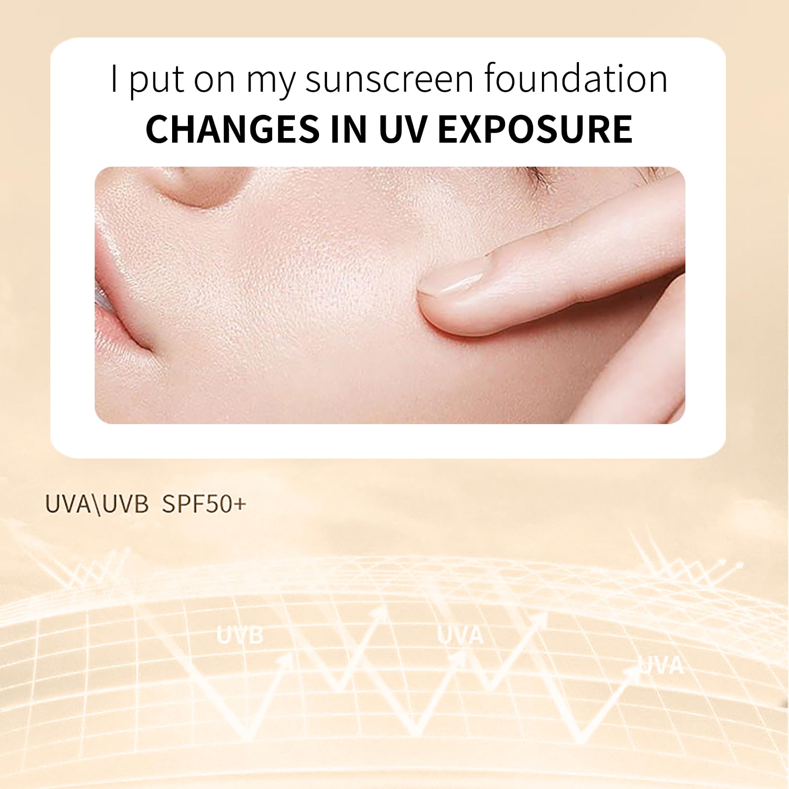 O'CHEAL before and after on mature skin showing smoothing effect