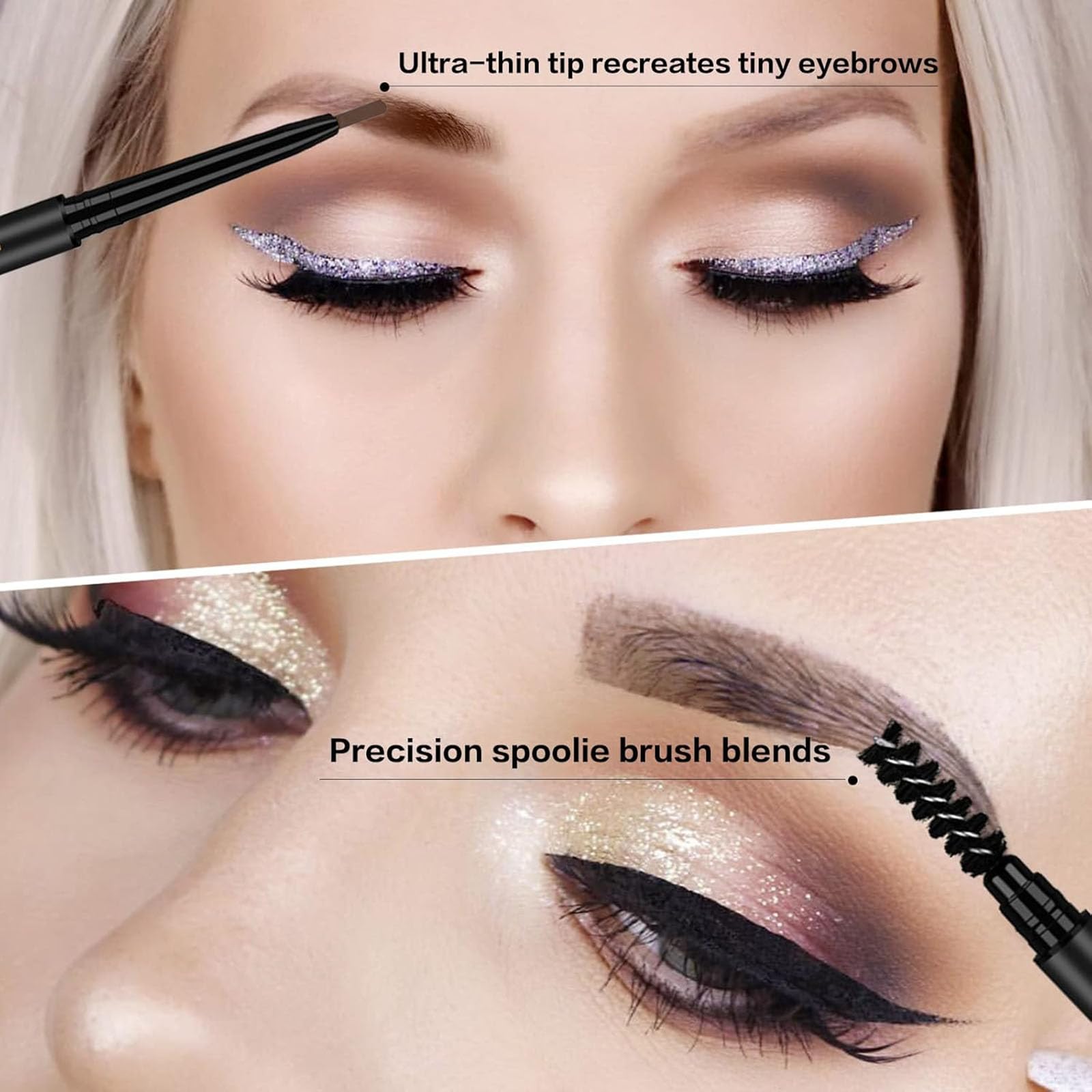 O'CHEAL pencils stored in makeup bag for everyday portability