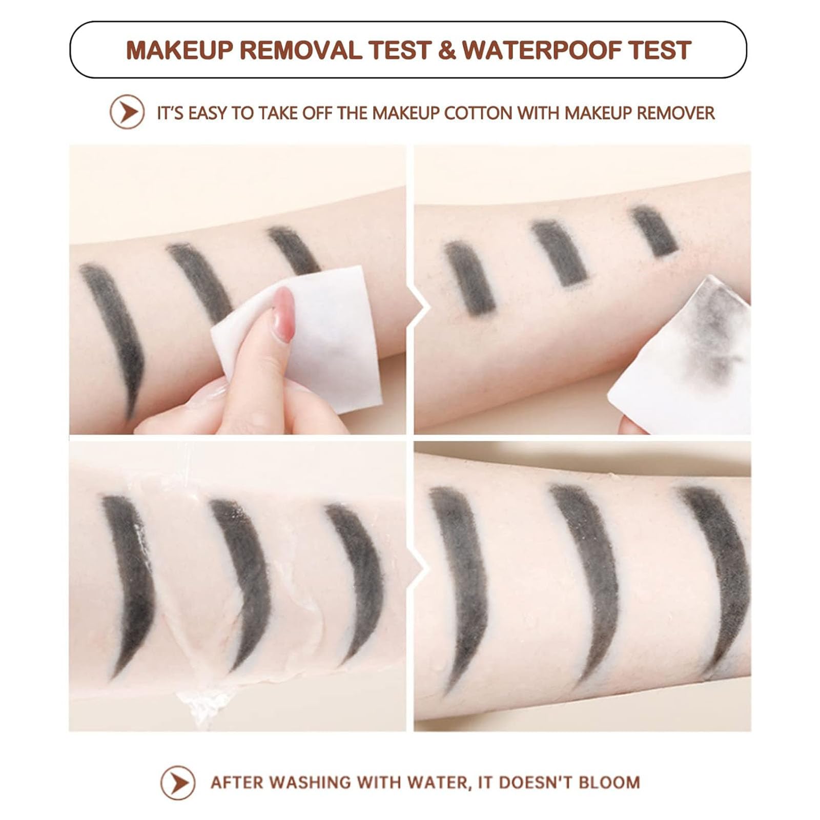 O'CHEAL texture and stroke samples showing buildable coverage