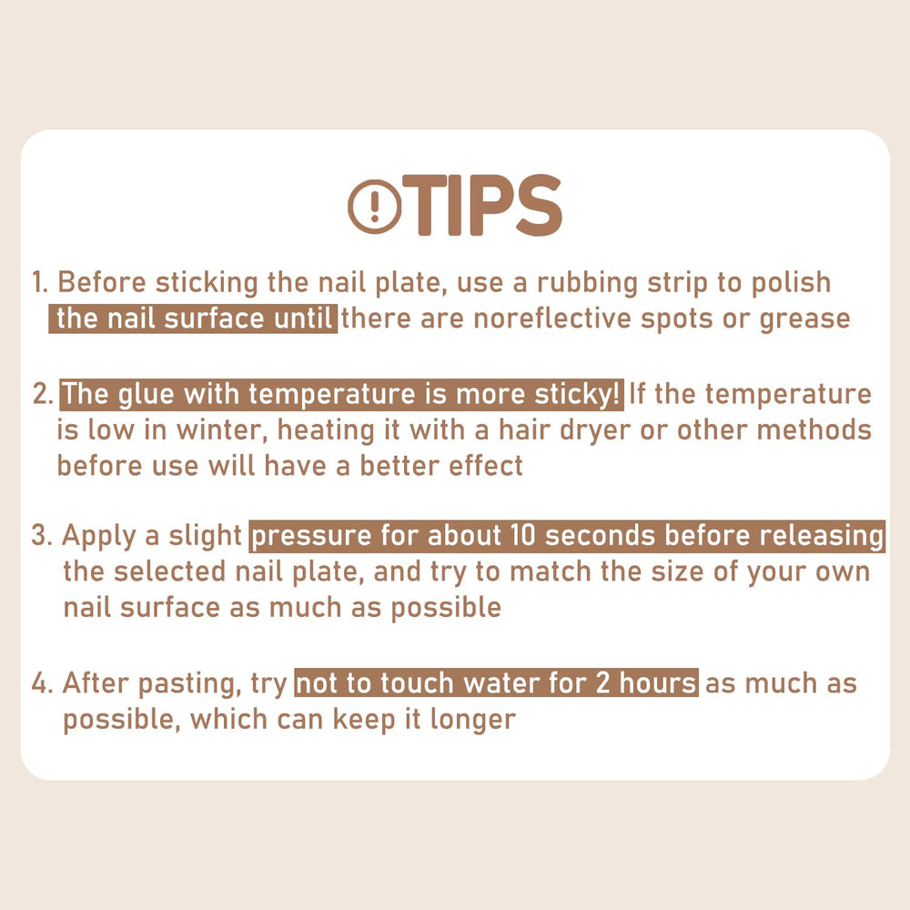 OCOUYVD nail being applied with jelly glue for fast, secure hold