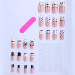 octoswave hand model wearing nails to demonstrate finished look and instant polish