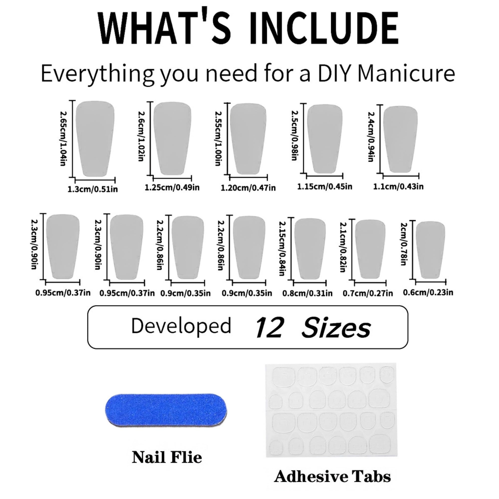 octoswave assorted nail sizes on display for scale, helps choose proper fit