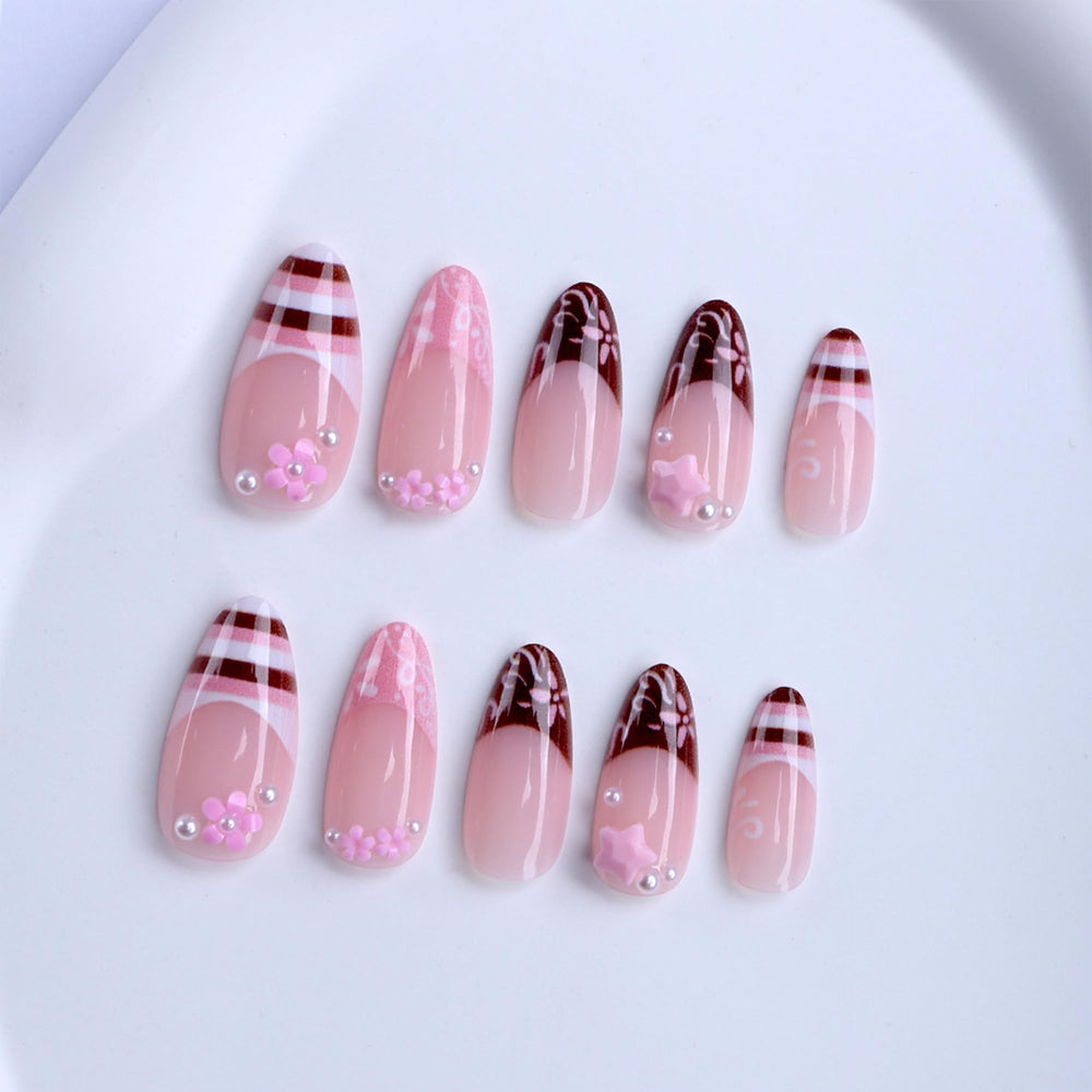octoswave top view of all nails displayed—easy size selection