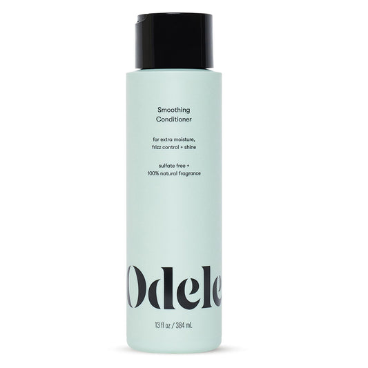 Odele bottle front label showing product name and benefits for shine