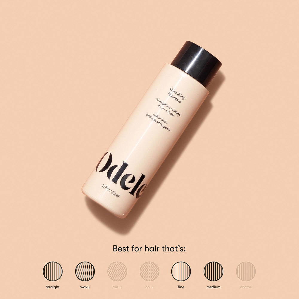 Odele label close-up highlighting ingredients and clean beauty benefits