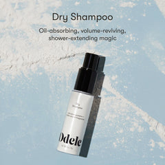 Odele jar open with translucent powder visible, easy root touch-ups