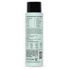 Odele on bathroom shelf styling scene conveying salon-quality routine