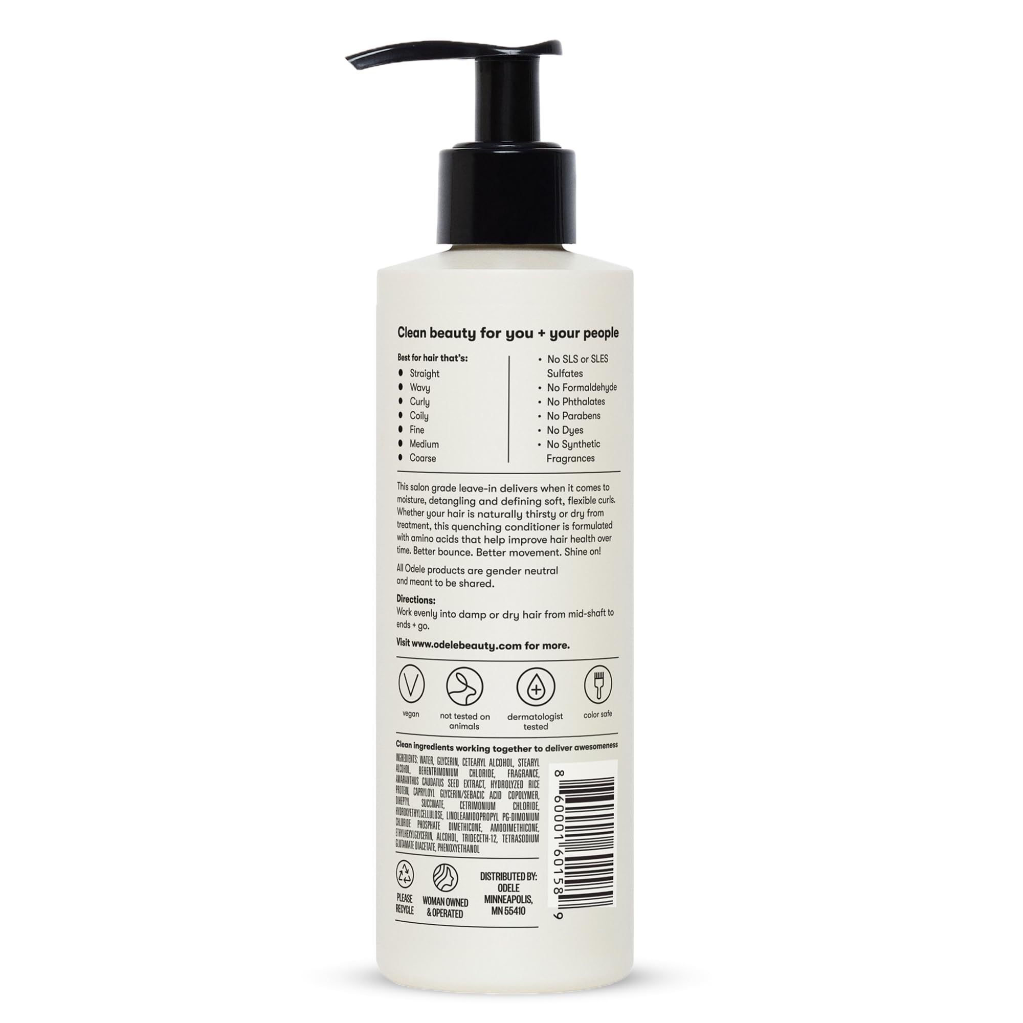 Odele placed on a bathroom shelf in lifestyle scene suggesting daily routine use