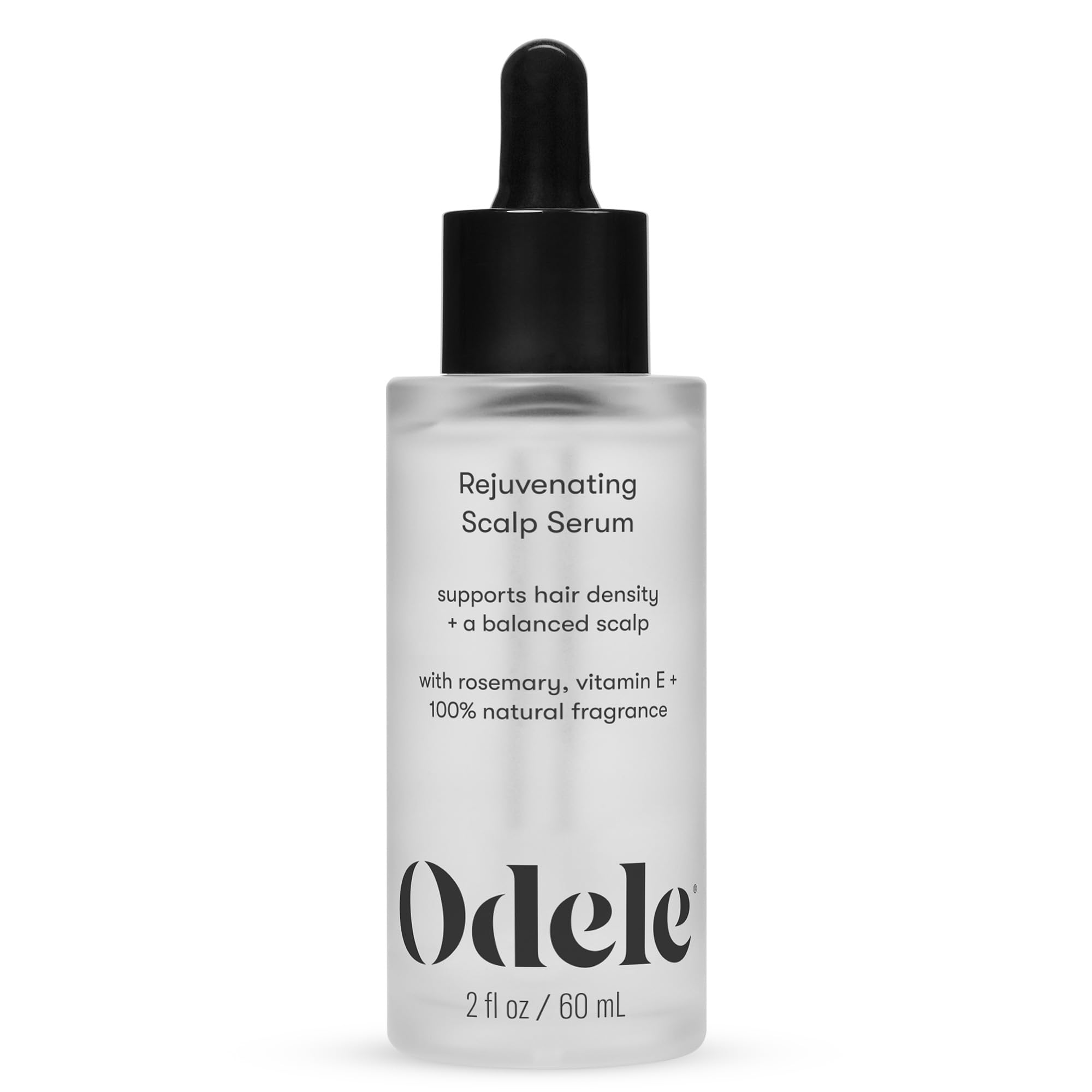 Odele front packaging showing bottle and label, clear product visibility and size