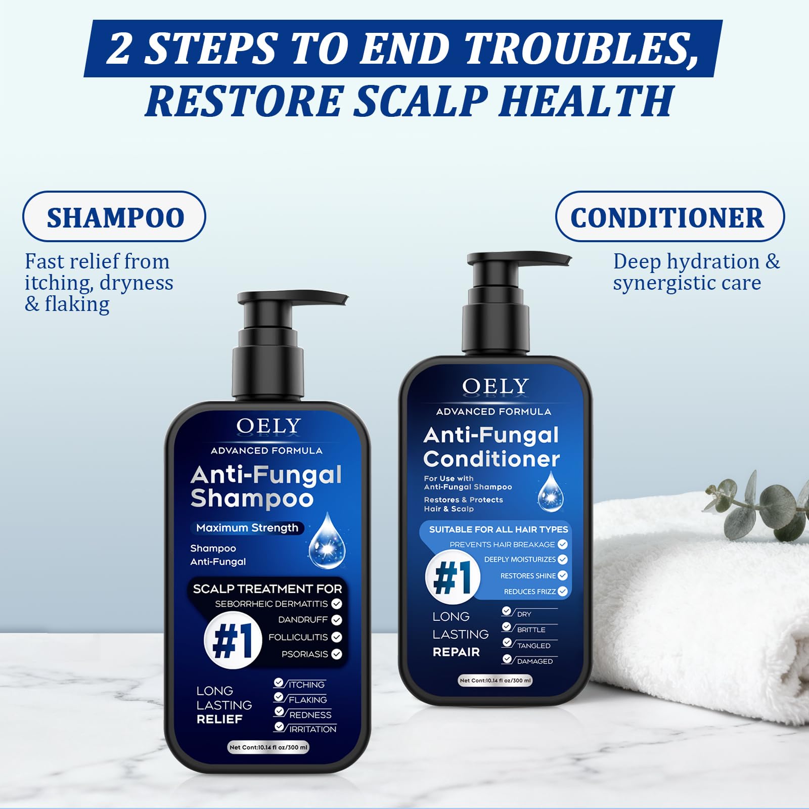 oely product label close-up displaying ingredient highlights and gentle formula