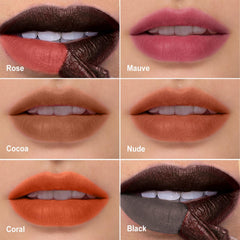 OETUIOW applied by hand along lip line demonstrating precise control