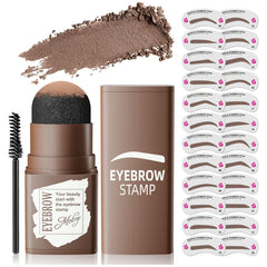 OETUIOW front packaging showing complete eyebrow stamp kit for easy application