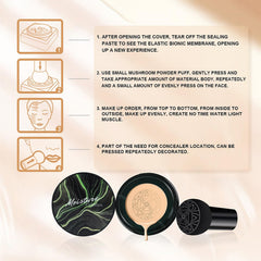 OETUIOW ingredient visuals with Centella and Tremella representing gentle skincare benefits
