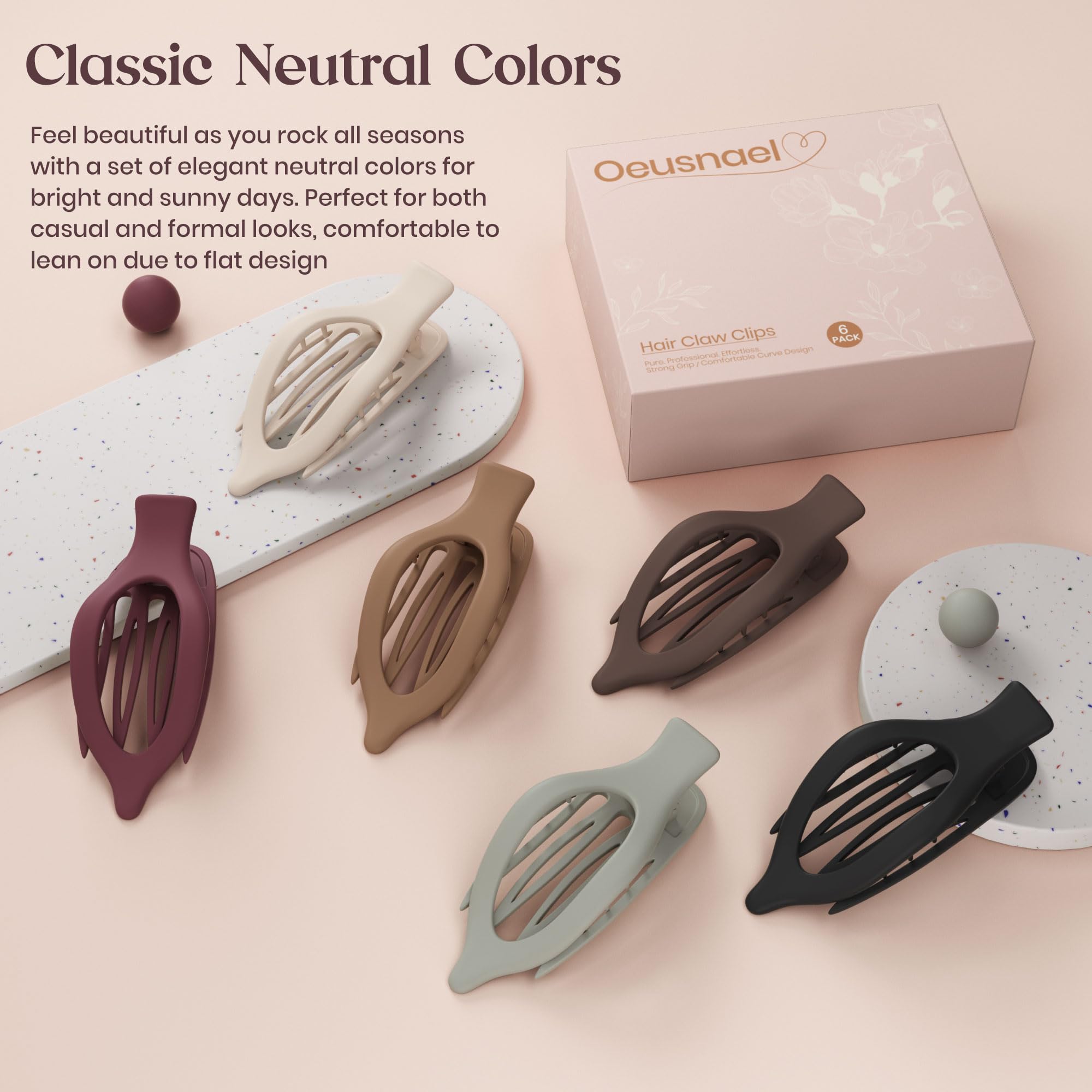 Oeusnael gift box with clips showing presentation-ready packaging for gifting