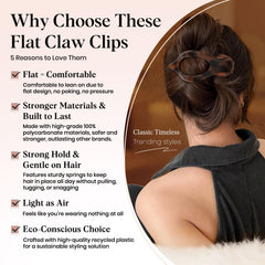 Oeusnael matte black clip side profile, low-profile comfort visible