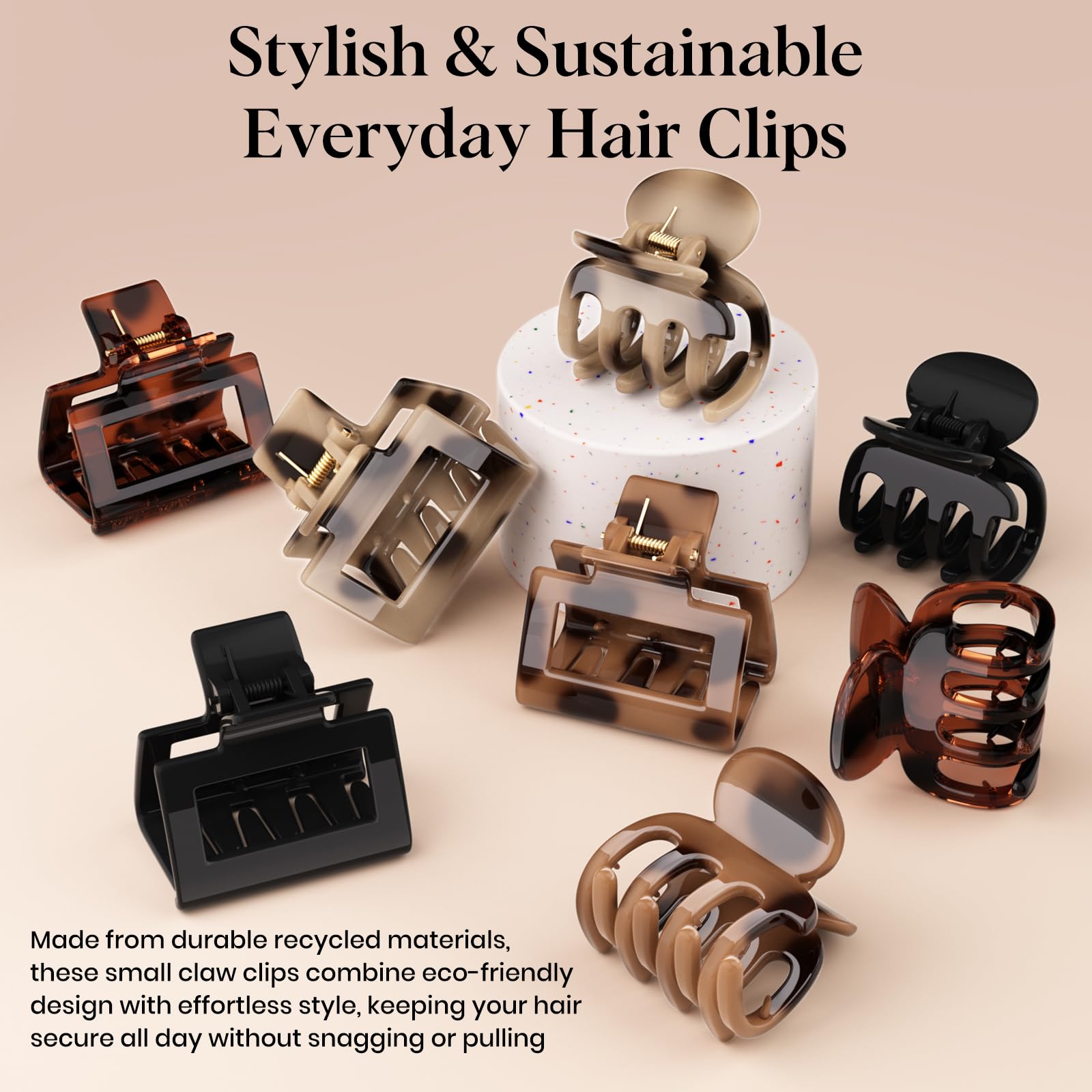 Oeusnael clips inside a travel pouch demonstrating convenience for travel