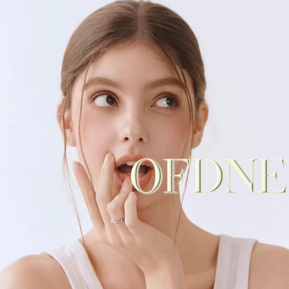 OFDNE lifestyle image with patriotic outfit showing festive nails for holiday events