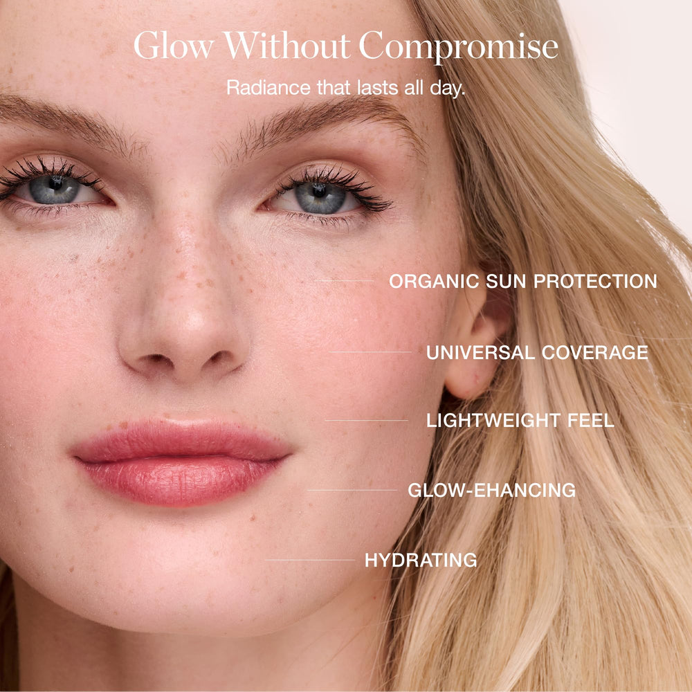 Ogee applied to skin demonstrating primer finish that helps makeup adhere