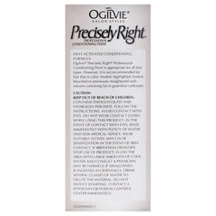 OGILVIE stylist applying perm kit demonstrating easy in-home use