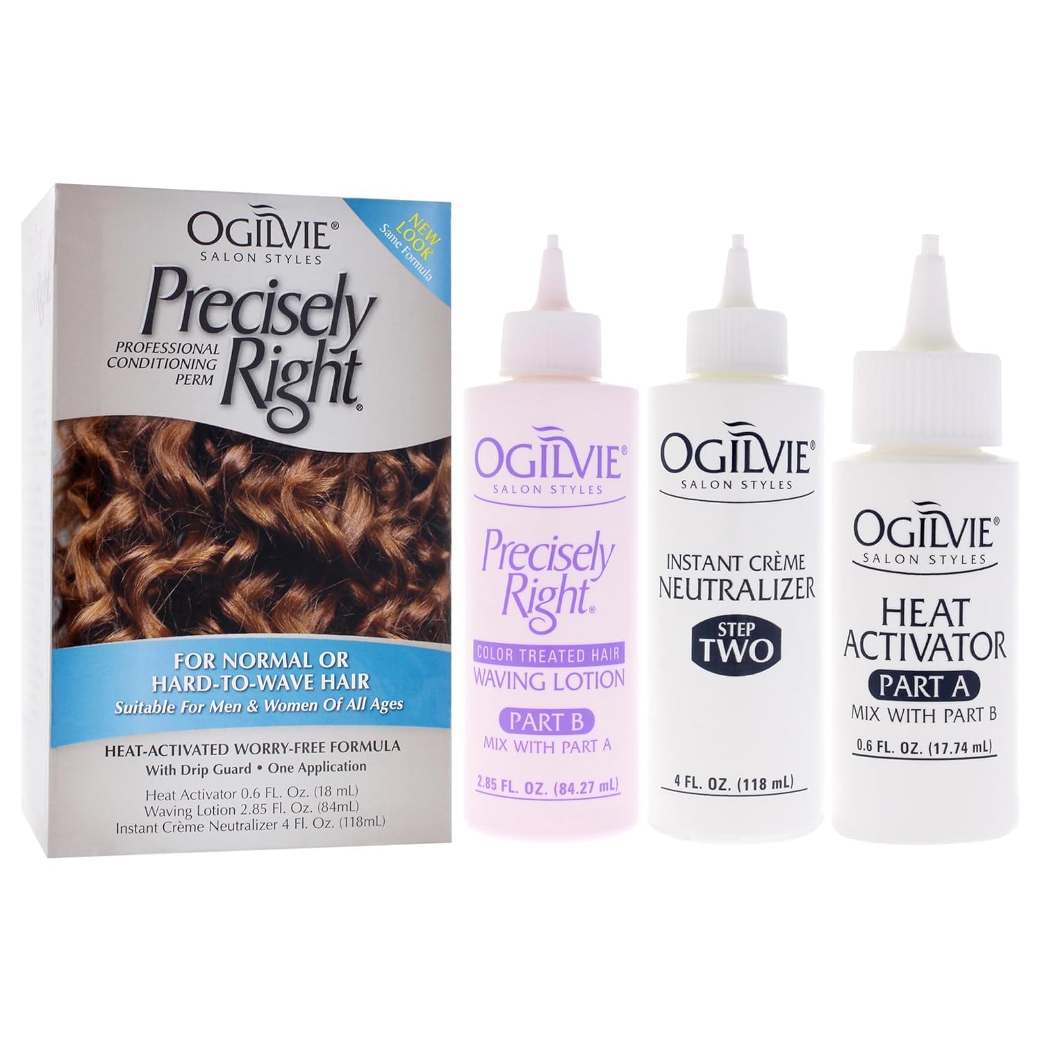 OGILVIE curled hair close-up showing conditioned texture and shine