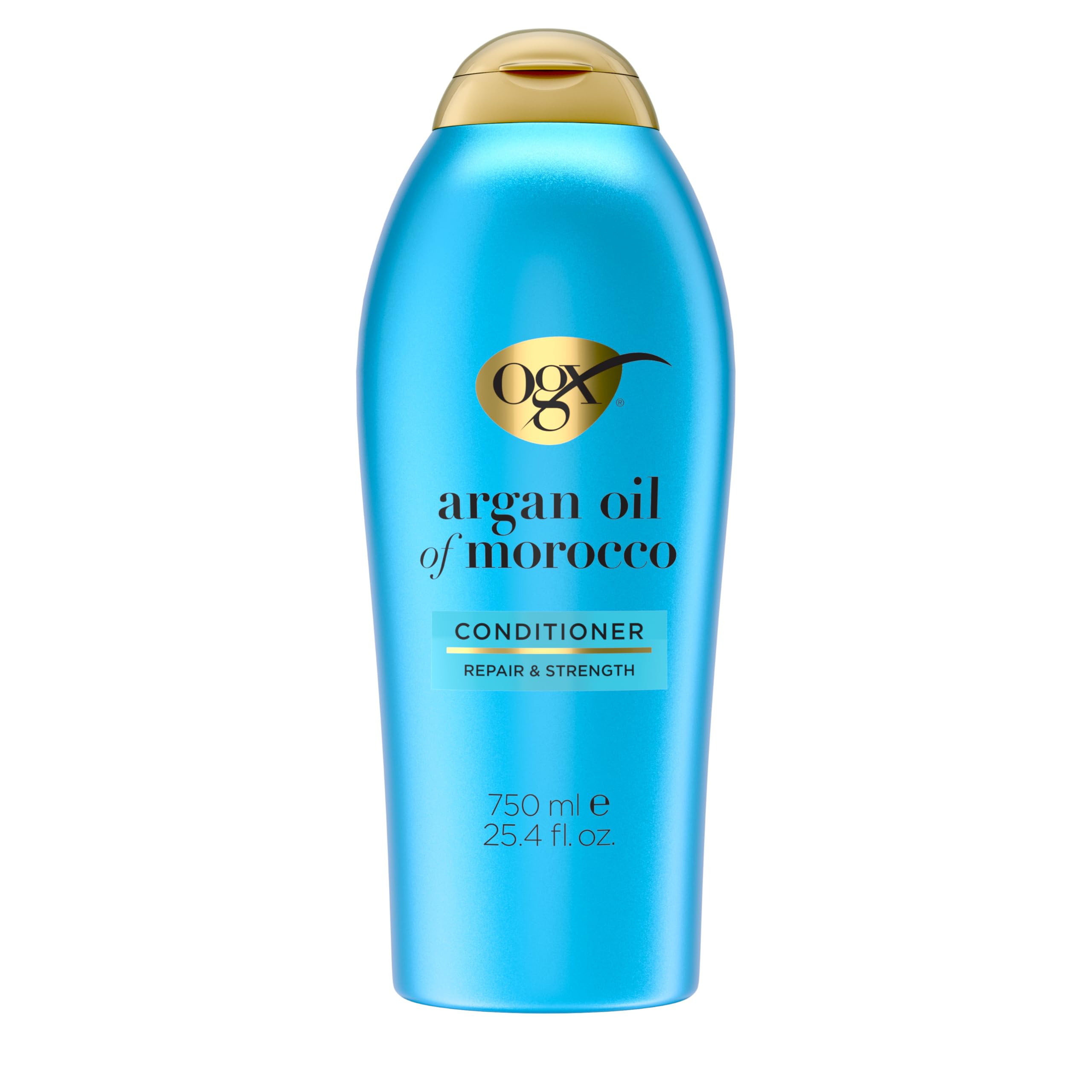 OGX front bottle showing product and easy identification benefits