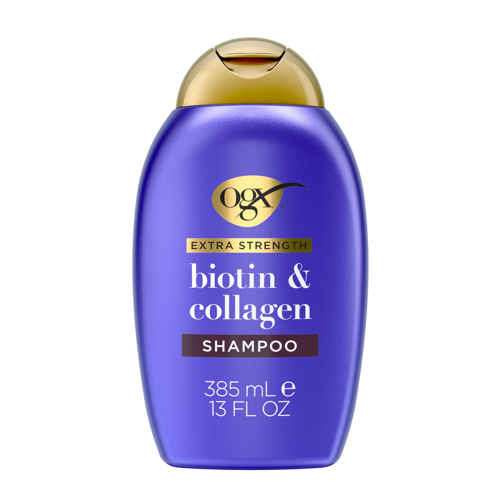 OGX front packaging showing bottle and brand for shelf appeal