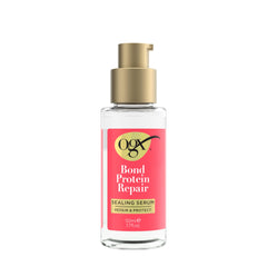 OGX front label showing product name and benefits for easy identification