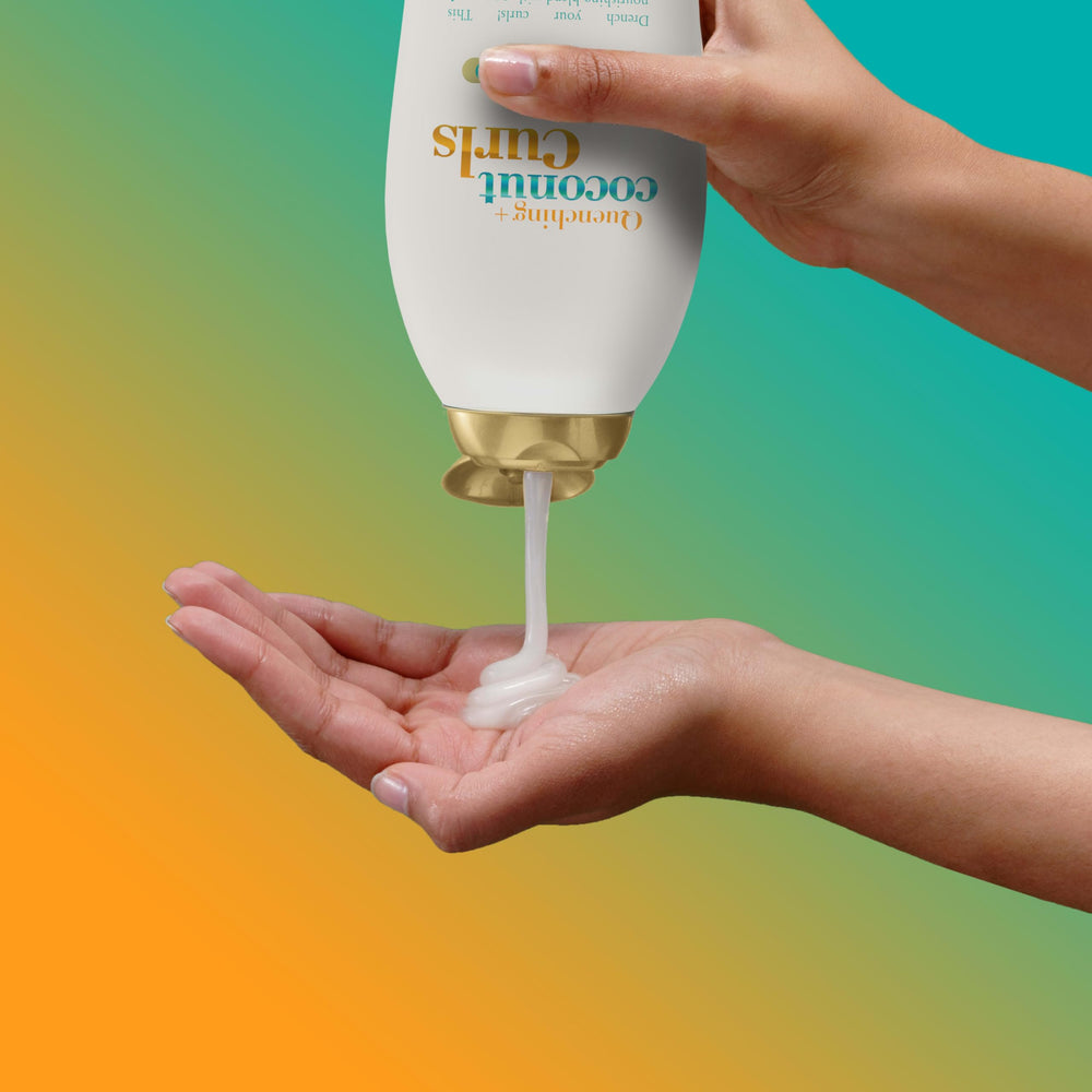 Coconut and honey close-up with OGX illustrating natural moisturizers