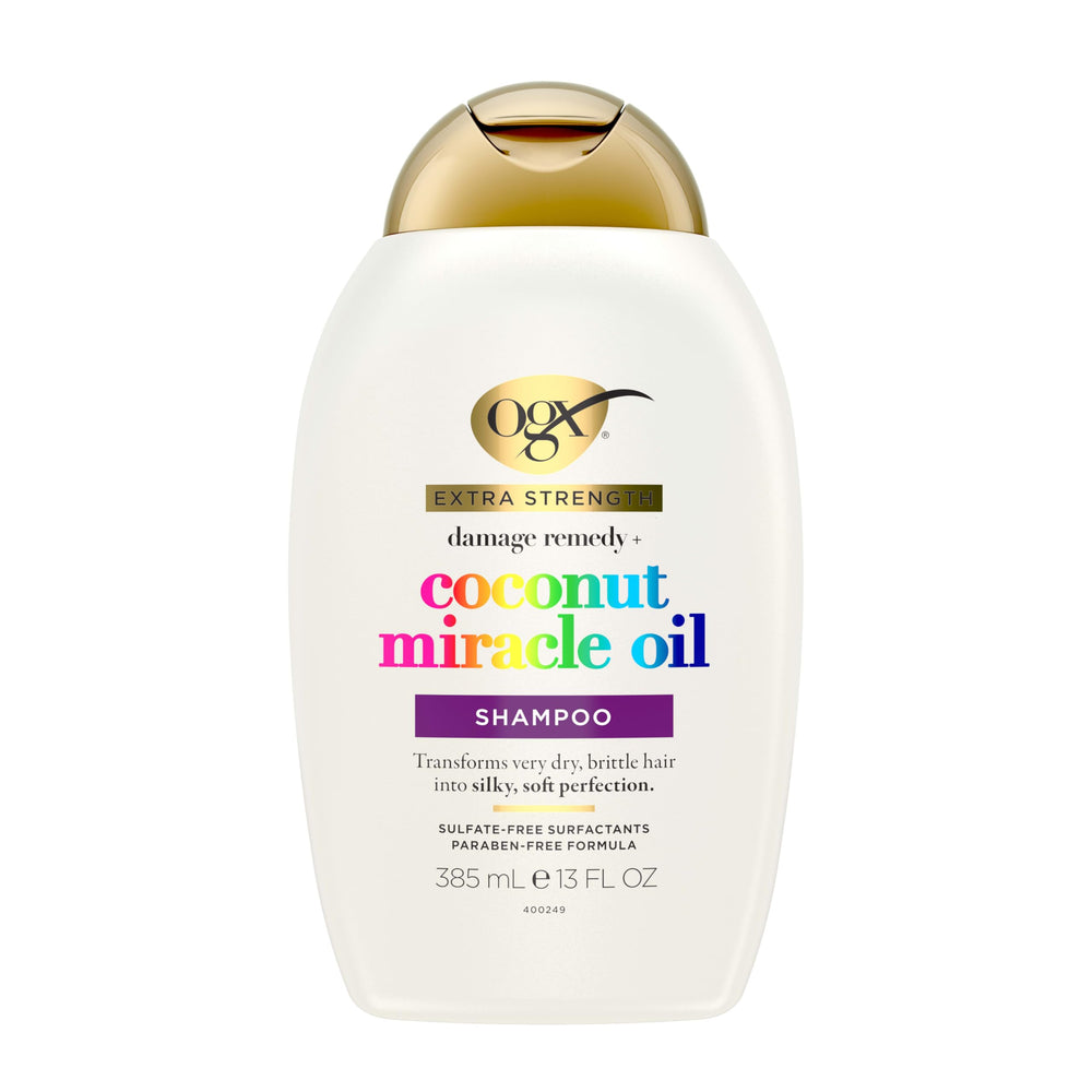 OGX lather texture foam demonstrating gentle, hydrating cleanse