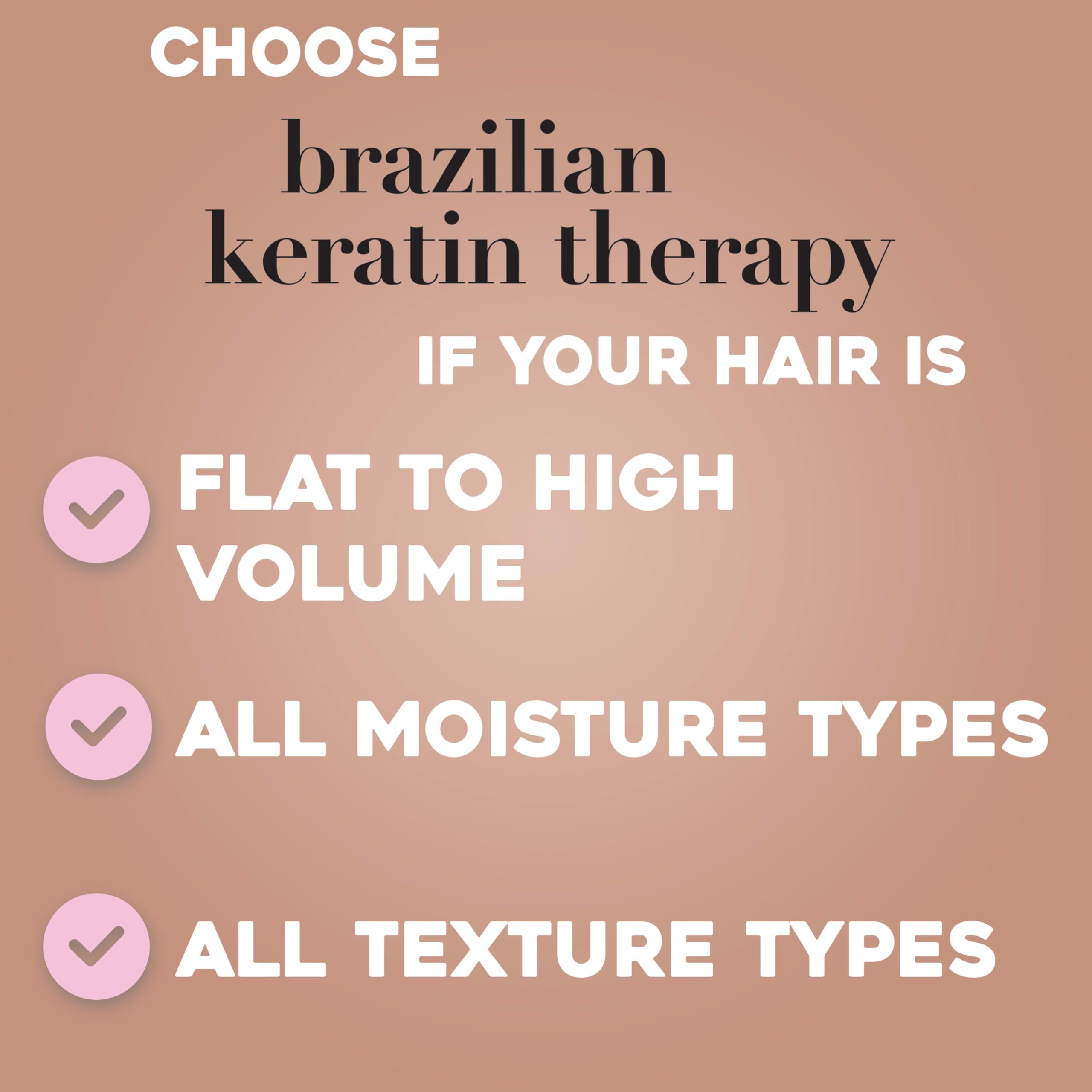 OGX conditioner poured in hand demonstrating creamy application and nourishment