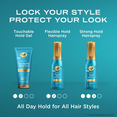 OGX antioxidant ingredient visual suggesting protective styling benefits