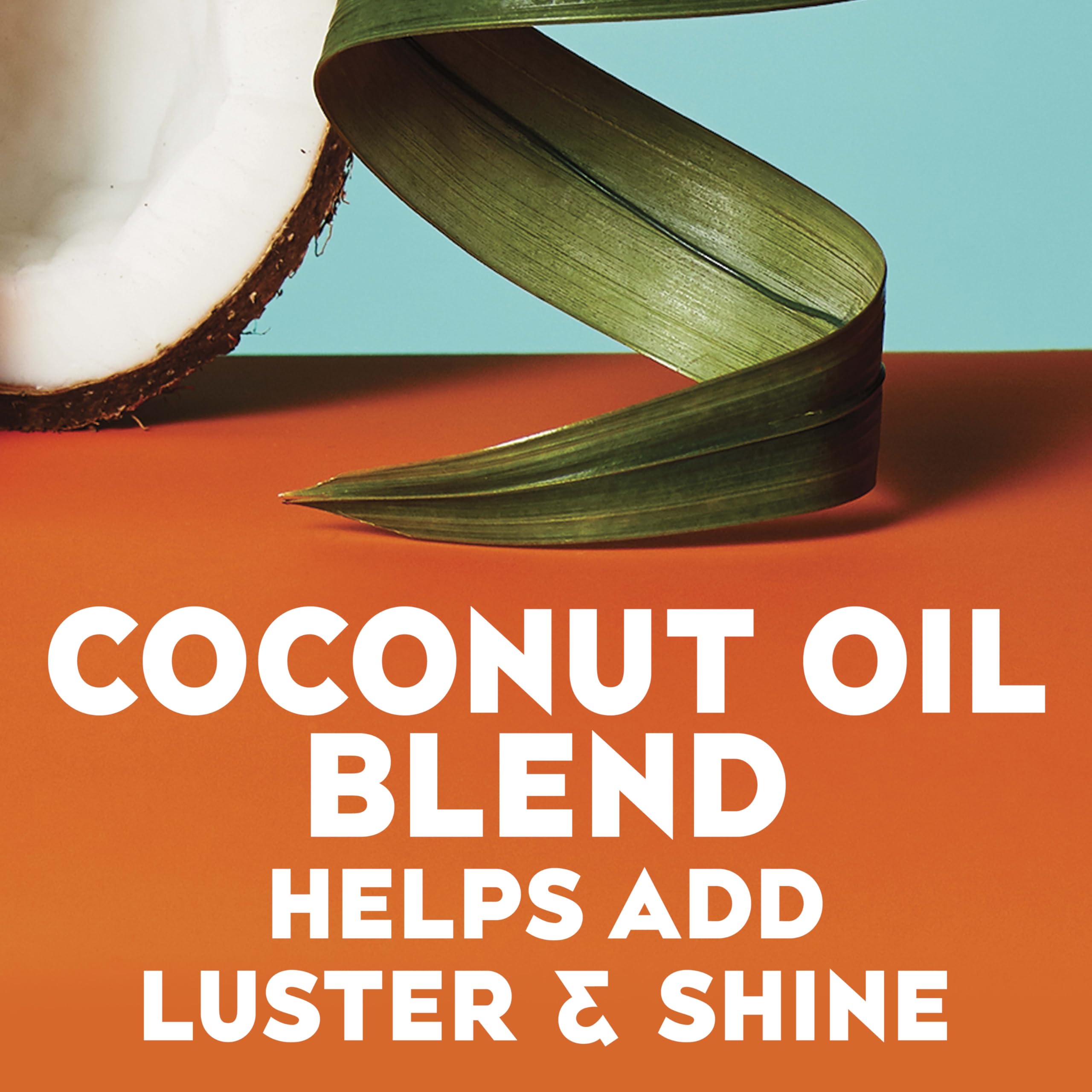 OGX coconut and honey ingredients highlighting natural moisturizing benefits