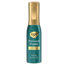 OGX ProGrowth bottle front view showing product and instant thickening benefit
