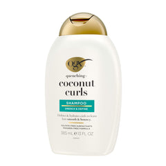 OGX shampoo with conditioner in bathroom setting showing routine-ready pairing benefit
