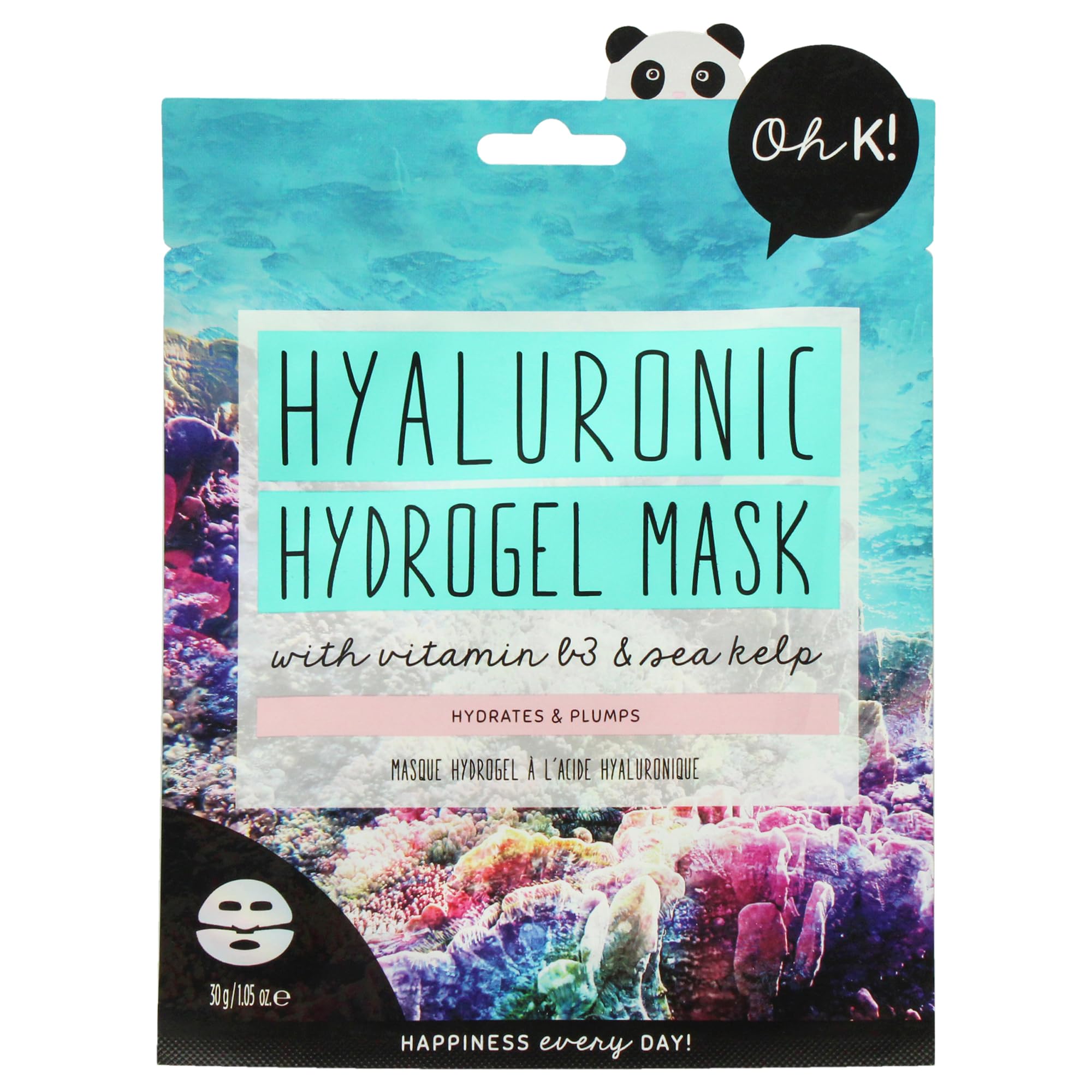 Oh K! front packaging showing product name and benefits