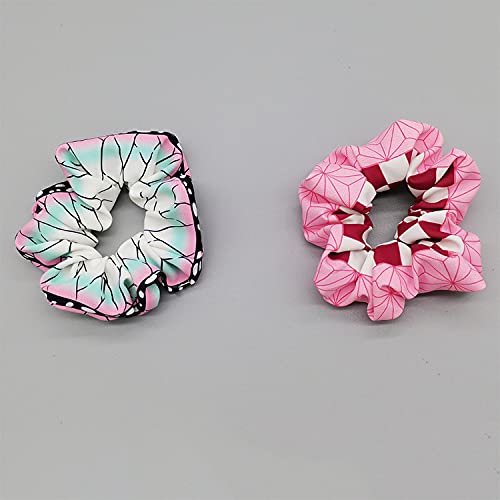 Ohjijinn scrunchies paired with cosplay outfit showing finishing-touch benefit