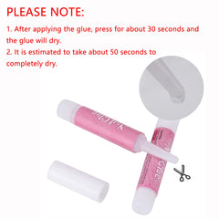 Ohlove nozzle close-up showing precise tip for controlled glue application