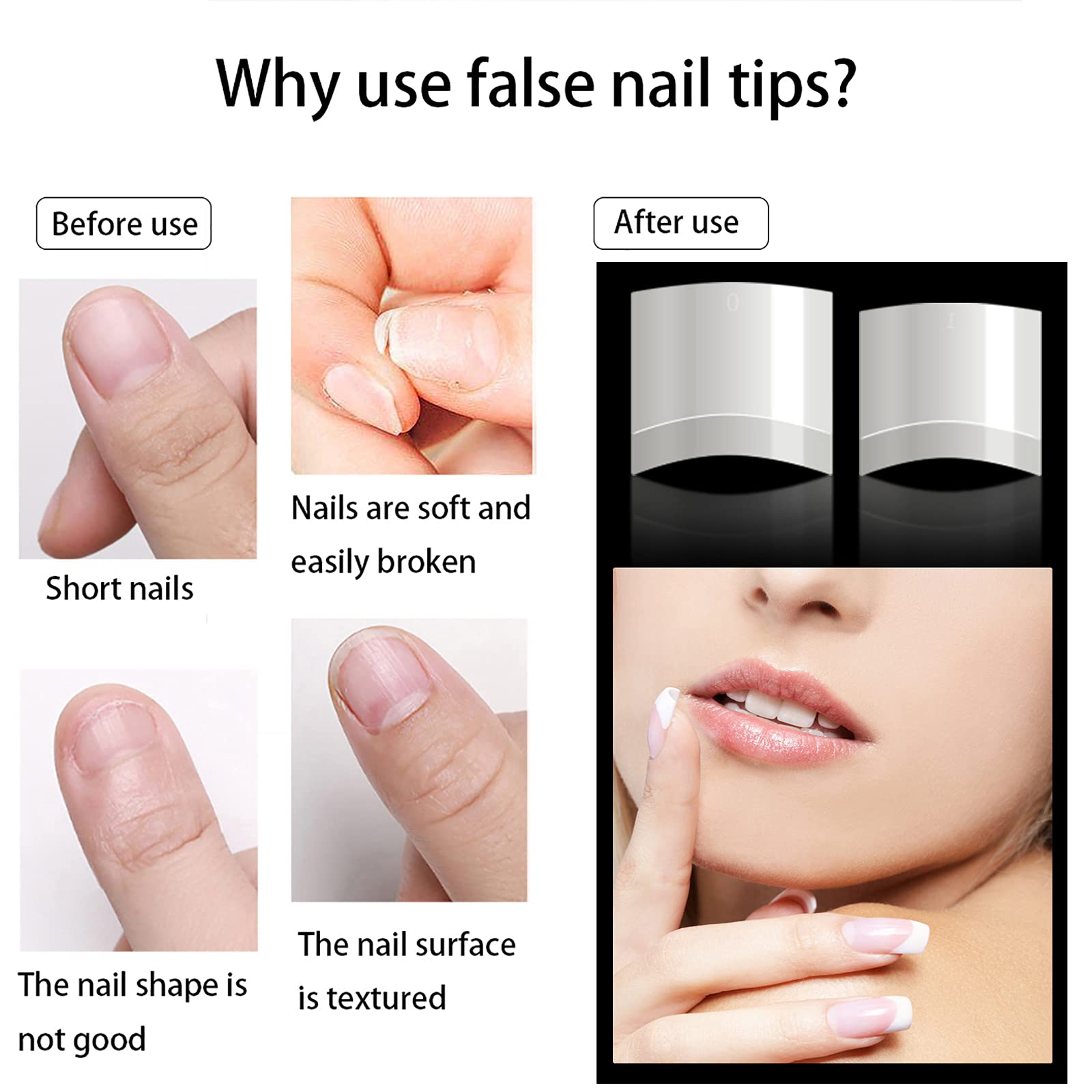 Ohlove close-up of square tip shape highlighting smooth edges for easy polish