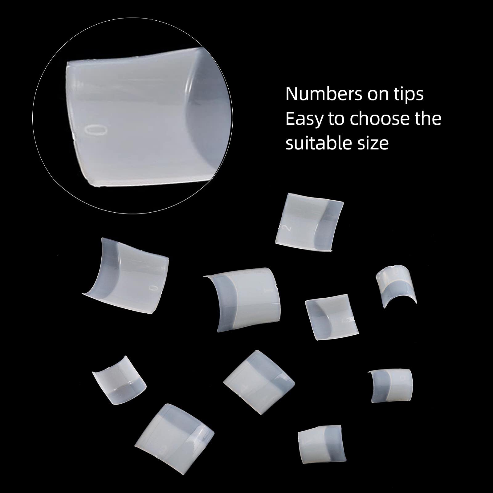 Ohlove numbered size chart image showing sizes 1 to 10 for fast selection