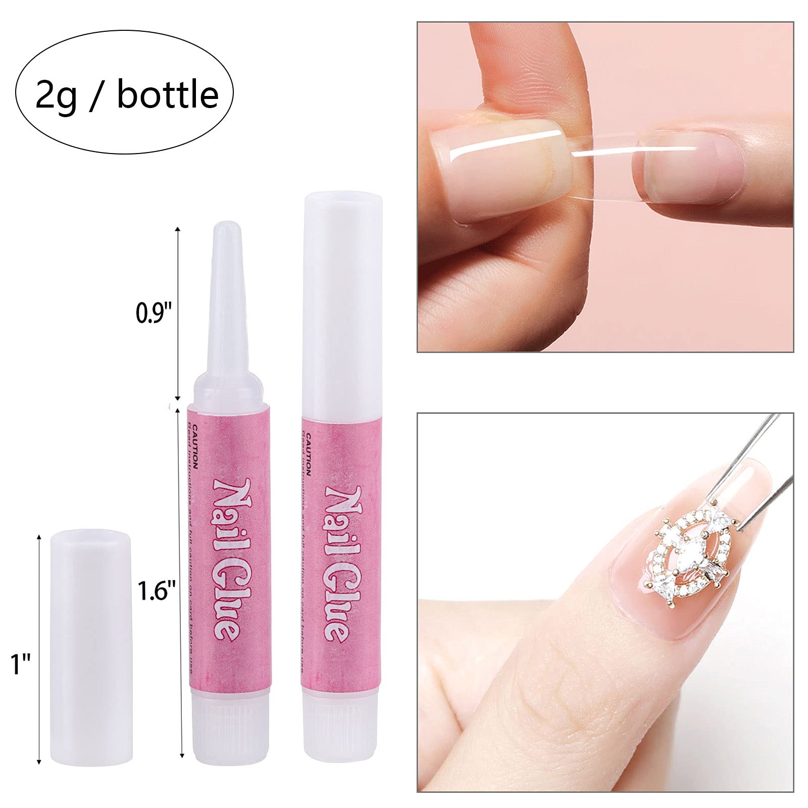 Ohlove tube held in hand showing 2g size for portability and single-use freshness