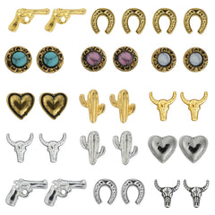Ohmique front packaging showing 30-piece western nail charm set and easy storage benefit