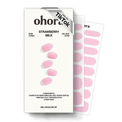 ohora front box showing strawberry milk design and kit contents benefits quick setup