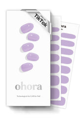 ohora front packaging showing purple N Cream Very Peri and included tools for convenience