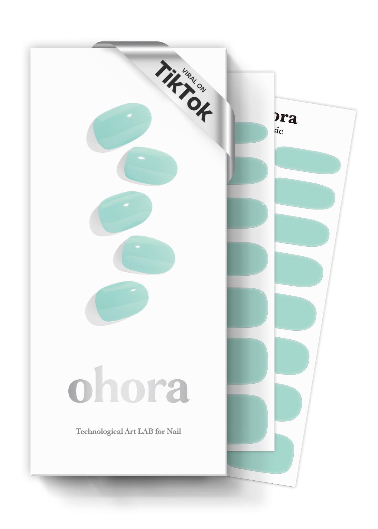 ohora front packaging of n cream window green showing kit contents and benefit of all-in-one set