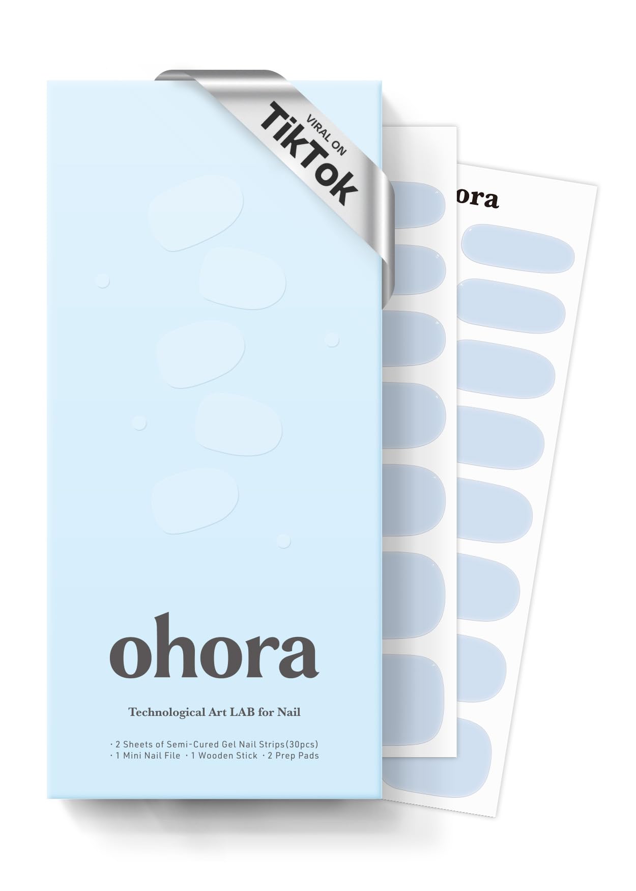 ohora front packaging showing N Greyish Blue and kit contents for easy selection